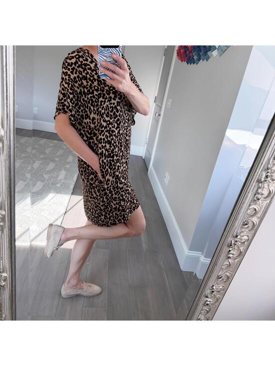 By Together Anthropologie  Leopard Print Dress Size M - Picture 3 of 9